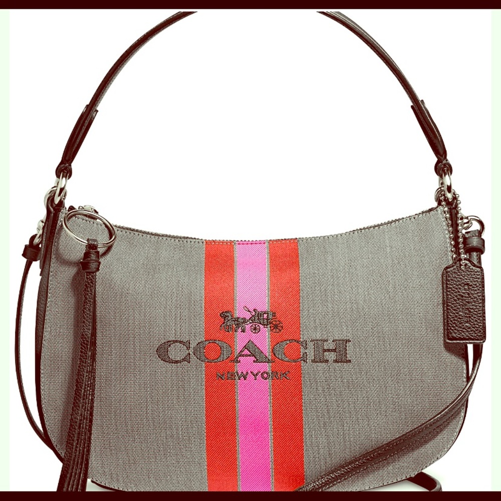 Coach horse and carriage cross body